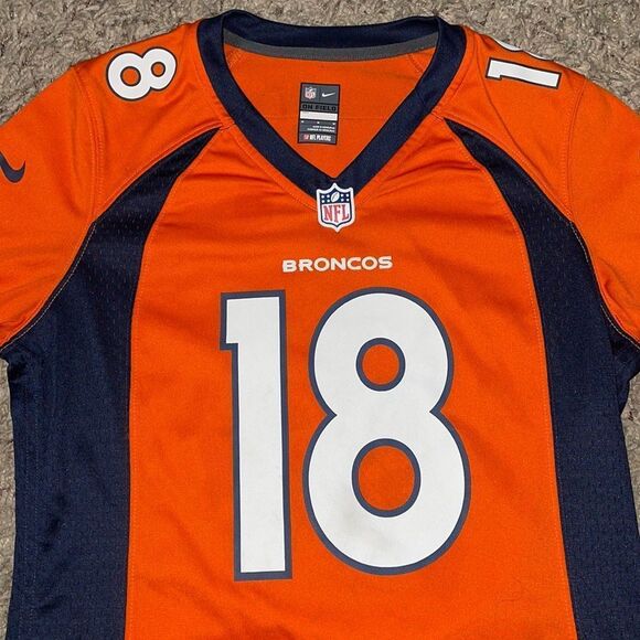 Nike NFL Denver Broncos Jersey - Manning #18 - Picture 4 of 7